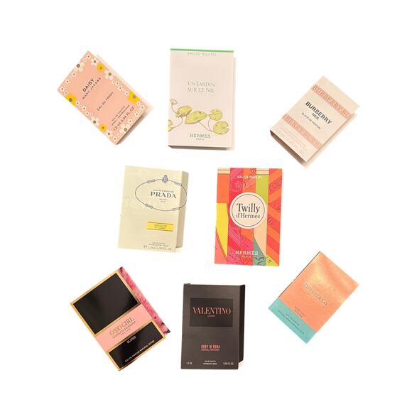 PERFUME SAMPLE BUNDLE OF 8 - Picture 1 of 3